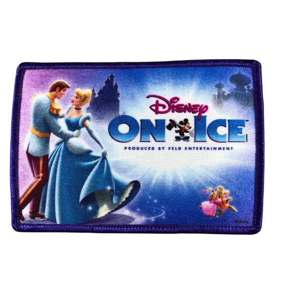 Disney on Ice Iron On Patch Cinderella Princess Girl Scouts - Picture 3 of 3